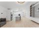 Expansive view of open concept living area and contemporary design at 10001 Newington Dr, Orlando, FL 32836