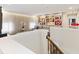 Spacious living room with custom shelving, comfortable seating, and fun decor at 14744 Spotted Sandpiper Blvd, Winter Garden, FL 34787