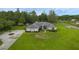 Beautiful single-story home with a well-manicured lawn and a long driveway at 15038 Willow Ln, Tavares, FL 32778