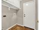 The Laundry room has upper cabinets and a convenient door to the exterior at 1706 Terra Cota Ct, Orlando, FL 32825