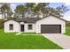 Charming single-story home featuring a well-manicured lawn and a two-car garage at 17465 Sw 41St Cir, Ocala, FL 34473