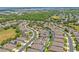 Scenic aerial view highlights a well-planned community with winding roads, pools, and green spaces at 2051 Sandy Garden Ln, Winter Garden, FL 34787