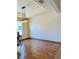 Dining room illuminated by a modern light fixture at 2051 Sandy Garden Ln, Winter Garden, FL 34787