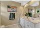 Inviting bathroom with double sinks and elegant decor at 213 N Monterey Isle, Longwood, FL 32779
