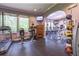 A state-of-the-art fitness center with modern exercise equipment at 2418 Ridgemooor Dr, Orlando, FL 32828