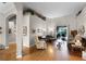 Cozy living room featuring hardwood floors and plenty of natural light at 2418 Ridgemooor Dr, Orlando, FL 32828