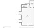 Floorplan for the second level with bathroom, stairs and loft at 3535 Lake Sarah Dr, Orlando, FL 32804