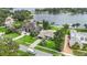 A stunning lakefront home with lush landscaping, a brick driveway, and access to the serene waterfront at 7145 Lake Dr, Orlando, FL 32809