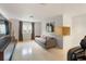 Comfortable living room featuring modern decor, recessed lighting, and a relaxing atmosphere at 7145 Lake Dr, Orlando, FL 32809
