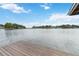 Scenic waterfront view from the private dock, showcasing tranquil waters and picturesque surroundings at 7145 Lake Dr, Orlando, FL 32809