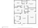 Home floor plan featuring square footage and layout at 1078 Aaron Dr, Deltona, FL 32725