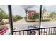 View from the balcony overlooking the street and parking at 145 Oyster Bay Cir # 200, Altamonte Springs, FL 32701