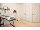 Cozy bedroom with neutral walls and carpet at 1672 Canoe Creek Rd, Oviedo, FL 32766