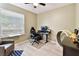 Bedroom featuring an office area and reading nook at 2409 Martins Run, Tavares, FL 32778