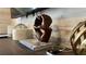 Wooden hand sculpture on shelf at 720 Las Fuentes Dr, Kissimmee, FL 34746