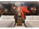 This Harry Potter themed bedroom features two beds and a nightstand between them at 8801 Macapa Dr, Kissimmee, FL 34747