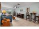 Comfortable living room with tile floors and an open layout at 12434 Sullivan Rd, Clermont, FL 34715