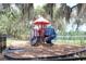 Community playground with a lake view, designed for fun and safe outdoor play at 14038 Bluebird Park Rd, Windermere, FL 34786