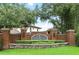 A stone and brick sign welcomes you to the Veramonte community at 1425 Dunbrooke Loop, Longwood, FL 32779