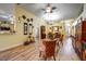 Spacious living room boasting an open layout, hardwood floors, and ample natural light at 149 Spanish Bay Dr, Sanford, FL 32771