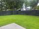 Wide backyard featuring an expansive grassy area and a wood fence at 2011 E Esther St, Orlando, FL 32806