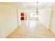 Bright, open floor plan featuring neutral tile flooring and recessed lighting at 2404 Bella Vista Dr, Davenport, FL 33897