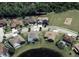 Aerial view of the house in a community near a pond and playground at 2543 Chapala Dr, Kissimmee, FL 34746