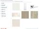 Interior selections display wall paint, interior doors, flooring tiles and carpets with complementary hardware at 2547 Long Pine Ave, Apopka, FL 32712