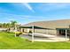 Outdoor covered stage and adjacent green space, perfect for community events at 2578 Cliff Way, St Cloud, FL 34771