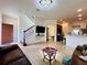 Bright open-concept area boasting a staircase, and tiled floors at 4900 Beach Blvd, Orlando, FL 32803