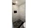 The modern shower features gray-tiled walls, a sleek black shower head, and a convenient niche at 5118 Log Wagon Rd, Ocoee, FL 34761