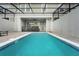Enjoy this private pool surrounded by a screened enclosure and ample patio space at 720 Gardenia Ln, Davenport, FL 33897