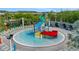 Fun splash pad area with slides and play equipment, great for  at 720 Gardenia Ln, Davenport, FL 33897