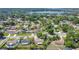 Scenic aerial view showcases homes nestled within a lush, green community with tranquil water views at 9319 Woodbreeze Blvd, Windermere, FL 34786