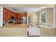Kitchen with an eat-in space, stainless steel appliances, granite countertops, and generous counter space at 934 Rock Harbor Ave, Orlando, FL 32828