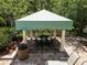 Enjoy outdoor dining in this covered picnic area with seating and lush greenery at 934 Rock Harbor Ave, Orlando, FL 32828