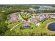 Enjoy a relaxing view of this house, which features a beautiful backyard and is surrounded by water and greenery at 9844 Beach Port Dr, Winter Garden, FL 34787