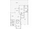 Detailed floor plan showcasing the layout of the first floor of the property at 9844 Beach Port Dr, Winter Garden, FL 34787