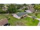 Home with a beautiful yard, landscaping, and backyard from an aerial view at 1591 Pendleton St, Deltona, FL 32725