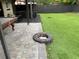This backyard features a firepit, hot tub, patio and artificial turf making it perfect for low-maintenance entertaining at 170 N Fairfax Ave, Winter Springs, FL 32708