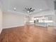 Open floor plan with kitchen and living room area at 2922 Reef Knot Pl, Winter Park, FL 32792