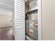 Conveniently located closet housing essential HVAC systems at 4312 Lake Underhill Rd # 19-B, Orlando, FL 32803