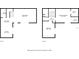 Detailed floor plan outlines the dimensions of the home's rooms and layout at 5287 Cypress Ct # 724, Orlando, FL 32811