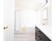 Bathroom featuring double vanity, soaking tub and glass shower at 6569 Long Breeze N Rd, Orlando, FL 32810
