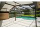 Screened-in pool and patio area with ample space for entertaining and enjoying outdoor living at 687 N Endeavour Dr, Winter Springs, FL 32708