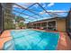 Relax in your own private pool with screened enclosure for year round enjoyment at 7852 Broken Arrow Trl, Winter Park, FL 32792