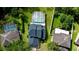 A high angle view of the home including a screened in pool and patio space at 10747 Satinwood Cir, Orlando, FL 32825