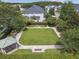 A neighborhood green space with benches and a picnic shelter at 1275 Shallcross Ave, Orlando, FL 32828