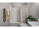 Bright bathroom features a shower and tub combo, plus updated fixtures at 1502 S Summerlin Ave, Sanford, FL 32771