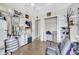 Well-lit walk-in closet with multiple shelves and hanging space, perfect for wardrobe organization at 2971 Cayman Way, Orlando, FL 32812